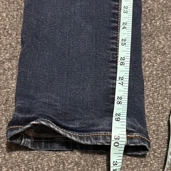 Bullhead Black Junior’s Deep Blue Skinny Jeans Size 7 - Picture 7 of 7